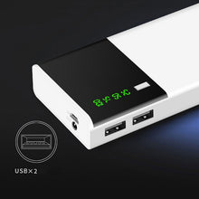 Load image into Gallery viewer, New 20000mAh DIY Power Bank Outer Shell Micro Input 2 USB Output Digital Display Powerbank Charging Box 5*18650 Battery